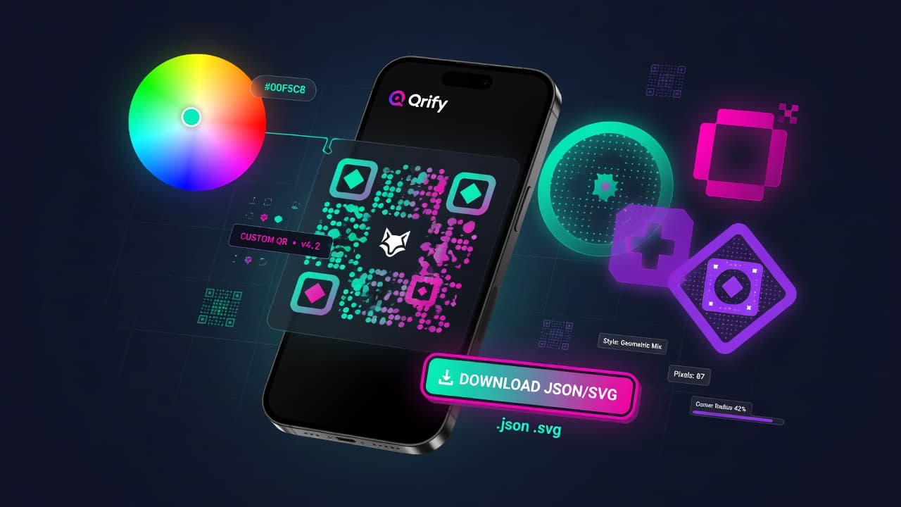 Create Custom QR Codes with Logos, Gradients & Colors Using Qrify – Free Online
